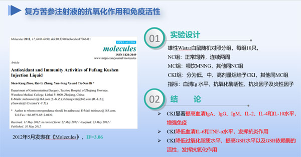 肿瘤放射治疗,复方苦参注射液