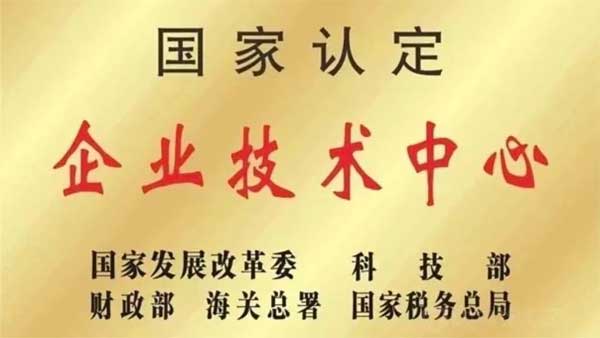 大奖国际,国家认定企业手艺中心